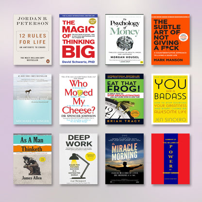 Top 150+ Self-Help & Productivity Books Bundle (PDF Collection)